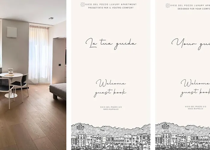 Vico Del Pozzo Luxury - Fuga Romantica Nel Cuore Di Appartement Rapallo